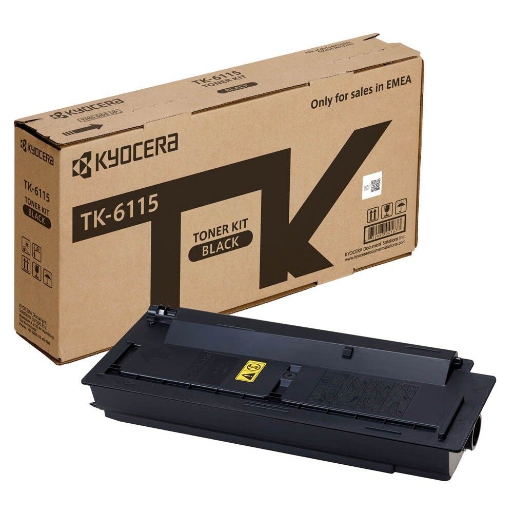 Original Kyocera Toner TK6115 Schwarz/ 1T02P10NL0