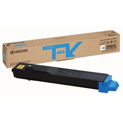 Original Kyocera Toner TK8115 Cyan / 1T02P3CNL0 Original Kyocera Toner TK8115 Cyan / 1T02P3CNL0