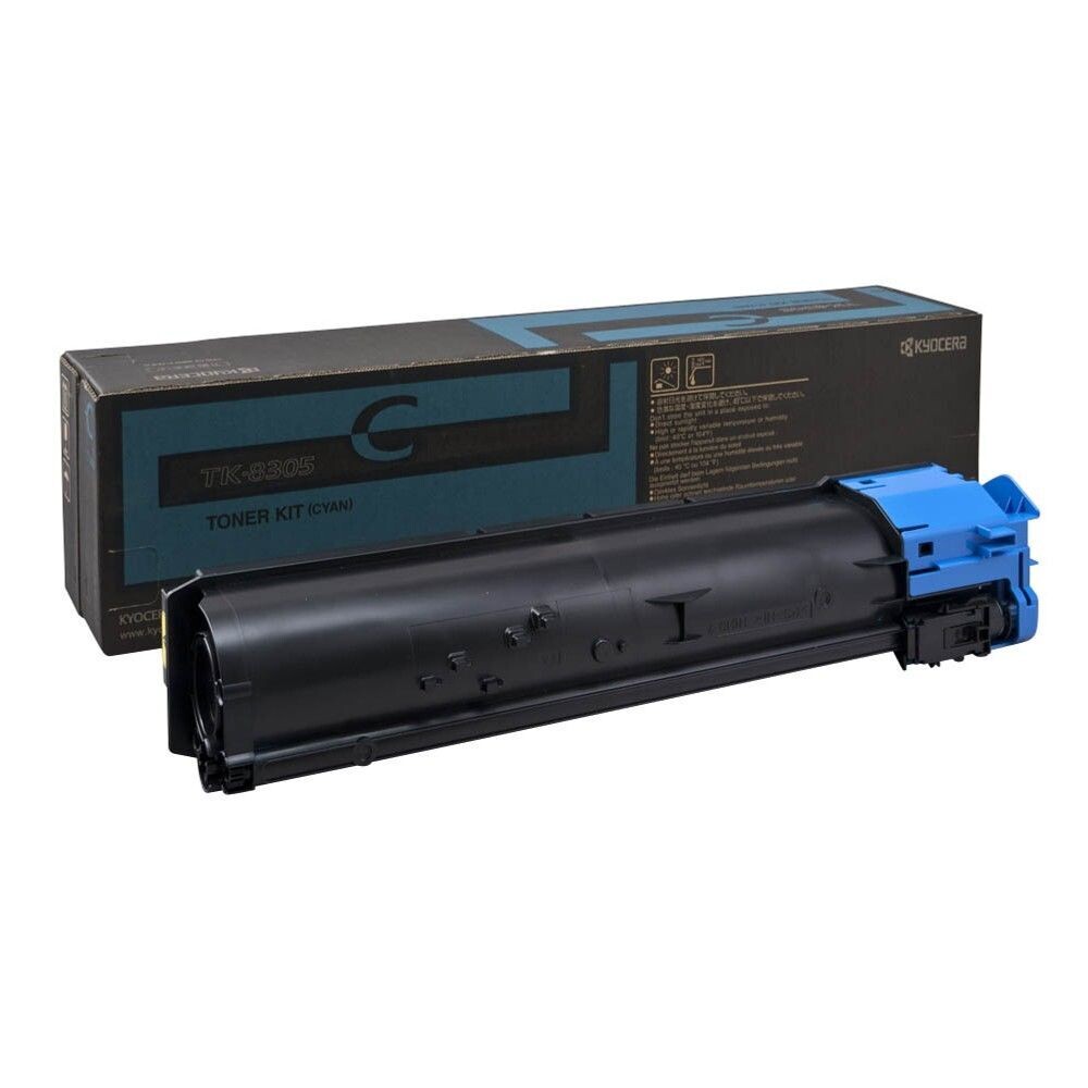 Original Kyocera Toner TK8305C Cyan / 1T02LKCNL0