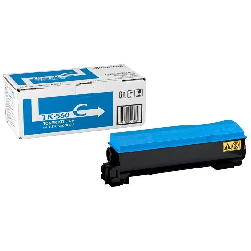 Original Kyocera Toner TK560 Cyan / 1T02HNCEU0