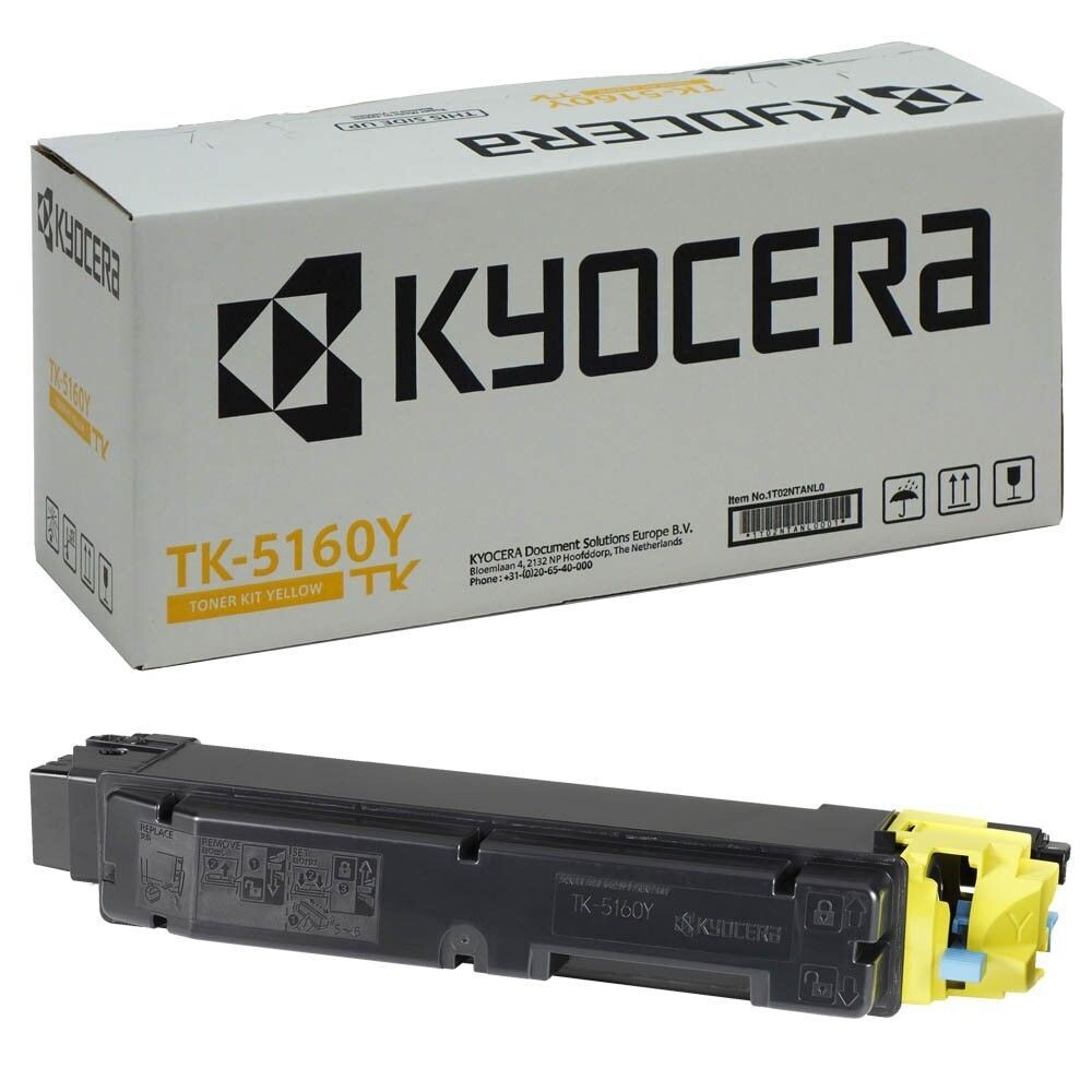 Original Kyocera Toner TK5160 Gelb / 1T02NTANL0