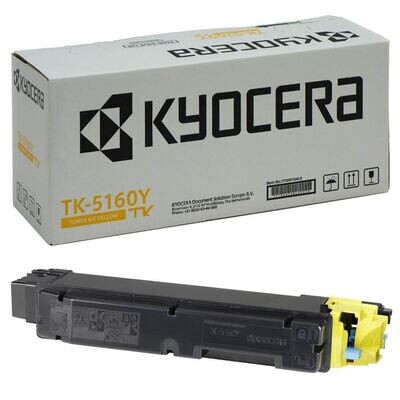 Original Kyocera Toner TK5160 Gelb / 1T02NTANL0 Original Kyocera Toner TK5160 Gelb / 1T02NTANL0