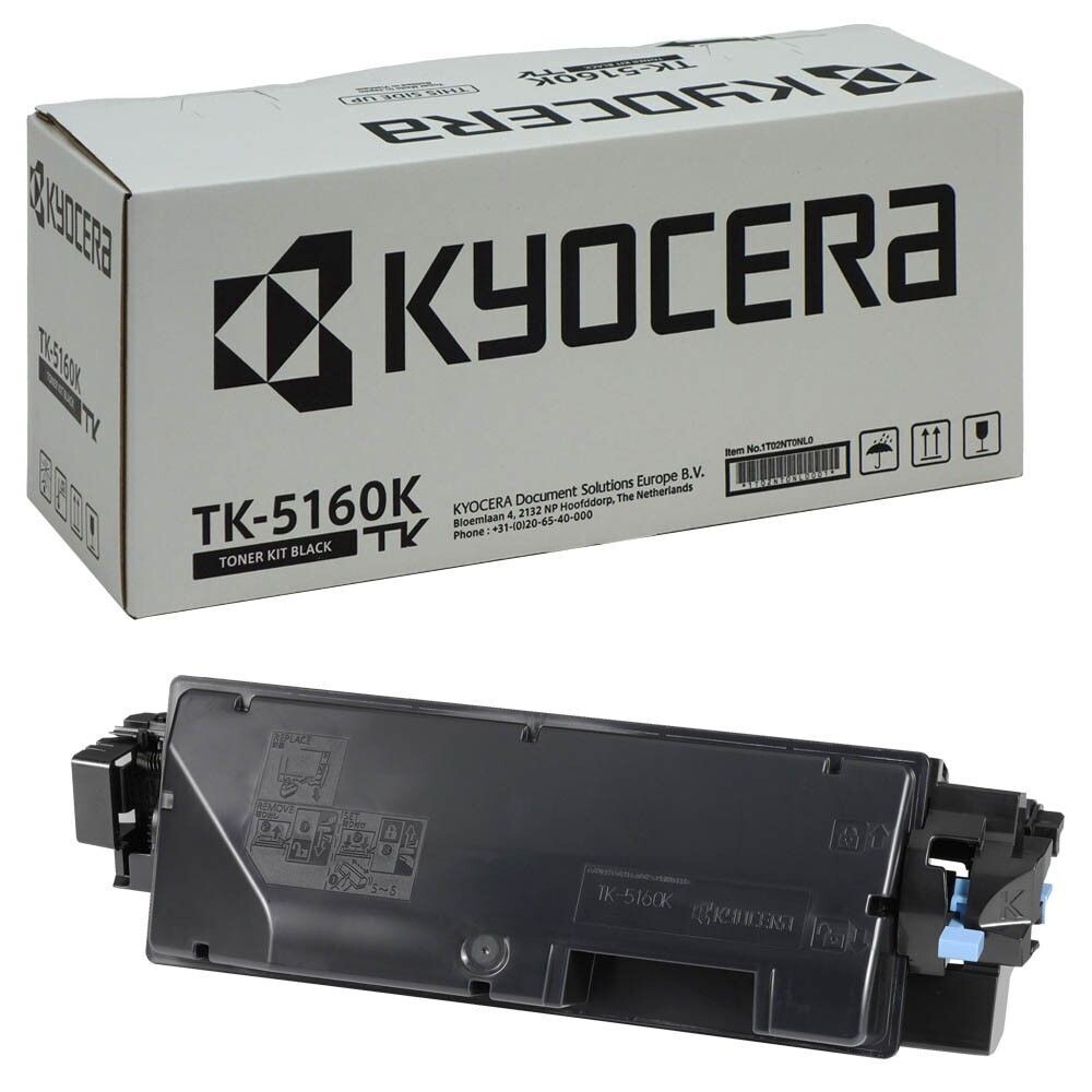 Original Kyocera Toner TK5160 Schwarz / 1T02NT0NL0