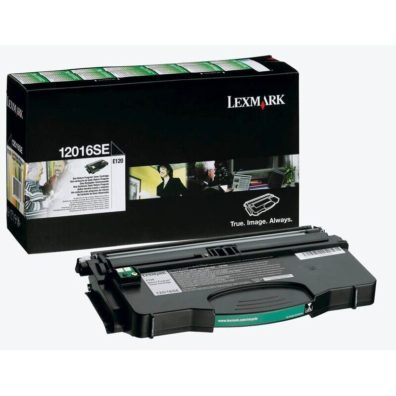 Original Lexmark Toner 12016SE Schwarz