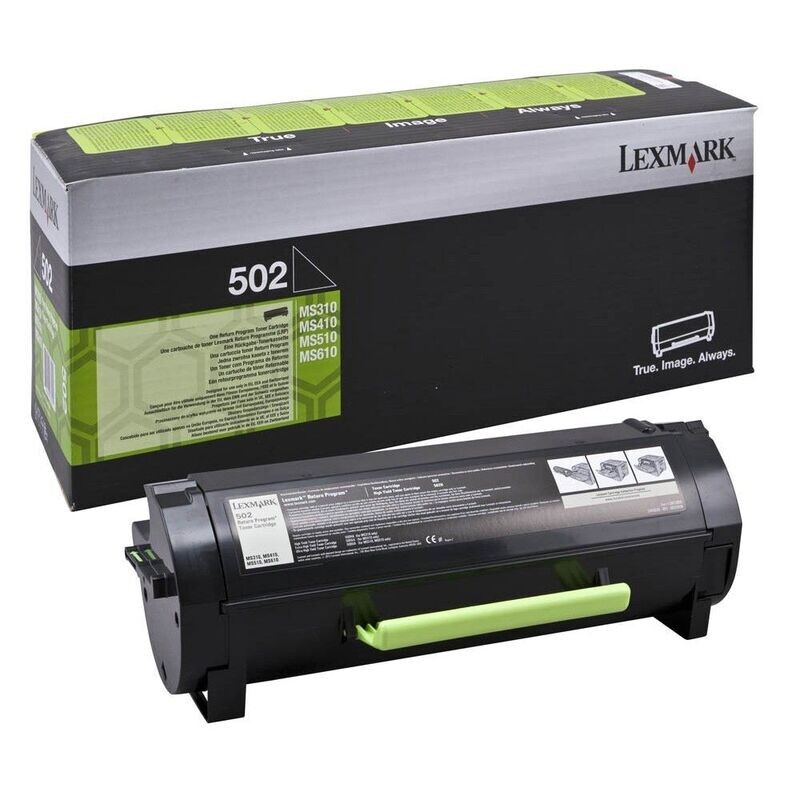 Original Lexmark Toner 50F2000 / 502 Schwarz Original Lexmark Toner 50F2000 / 502 Schwarz