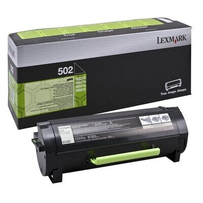 Original Lexmark Toner 50F2000 / 502 Schwarz Original Lexmark Toner 50F2000 / 502 Schwarz