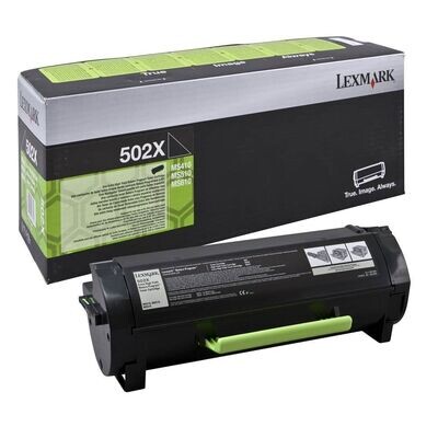 Original Lexmark Toner 50F2X00 / 502X Schwarz Original Lexmark Toner 50F2X00 / 502X Schwarz