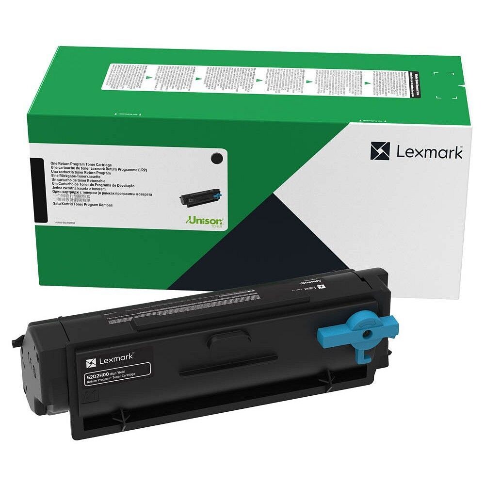 Original Lexmark Toner 55B2000 Schwarz