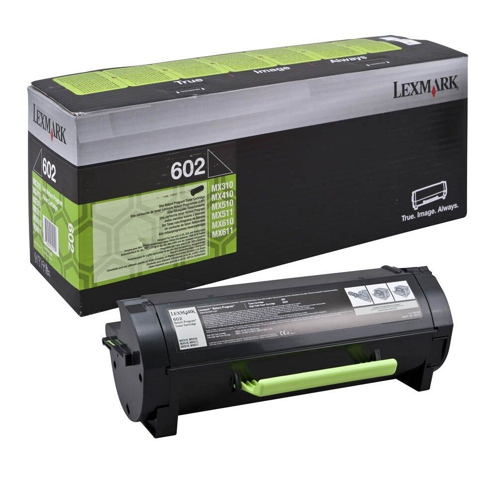 Original Lexmark Toner 60F2000 // 602 Schwarz
