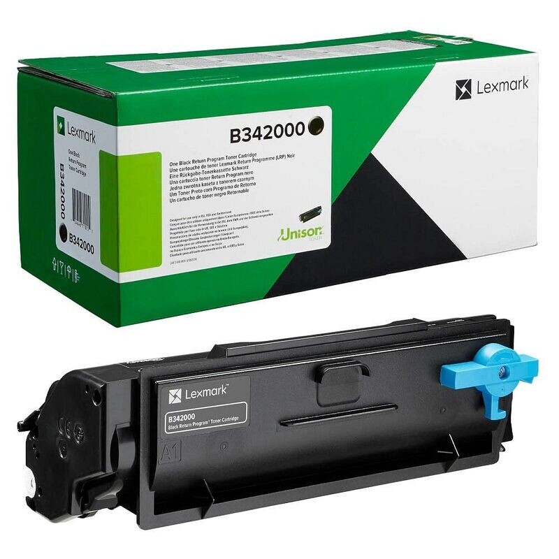 Original Lexmark Toner B342000 Schwarz Original Lexmark Toner B342000 Schwarz