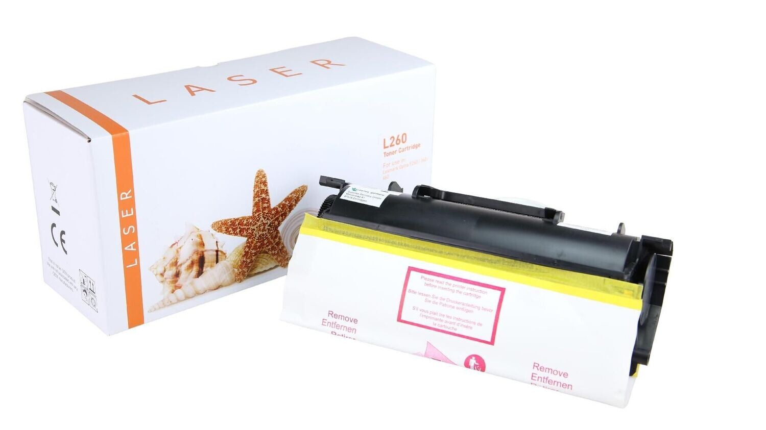 Alternativer Toner passend zu Lexmark E260A11E Schwarz