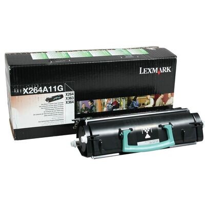 Original Lexmark Toner X264A11G Schwarz Original Lexmark Toner X264A11G Schwarz