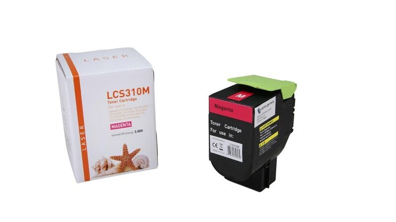 Alternativer Toner passend zu Lexmark 70C2HM0 / 702HM Magenta Alternativer Toner passend zu Lexmark 70C2HM0 / 702HM Magenta