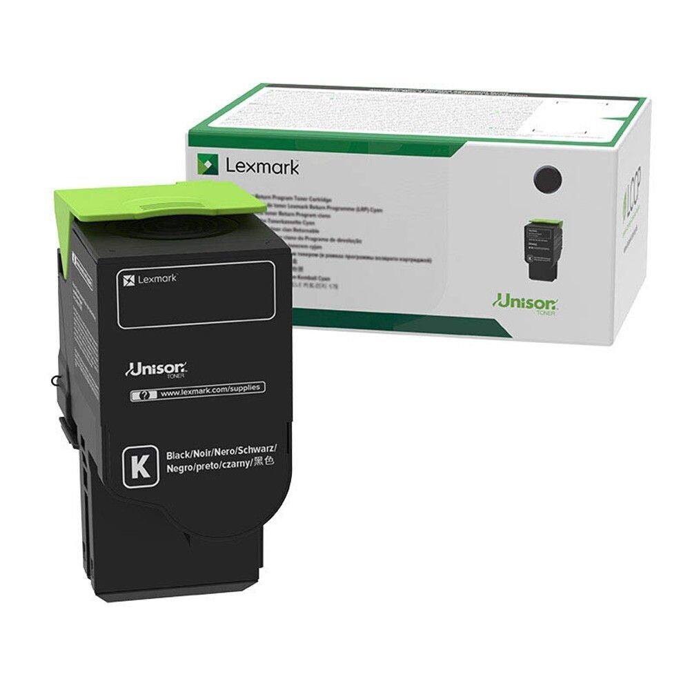 Original Lexmark Toner 78C20K0 Schwarz