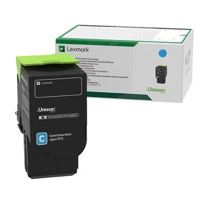 Original Lexmark Toner 78C20C0 Cyan Original Lexmark Toner 78C20C0 Cyan
