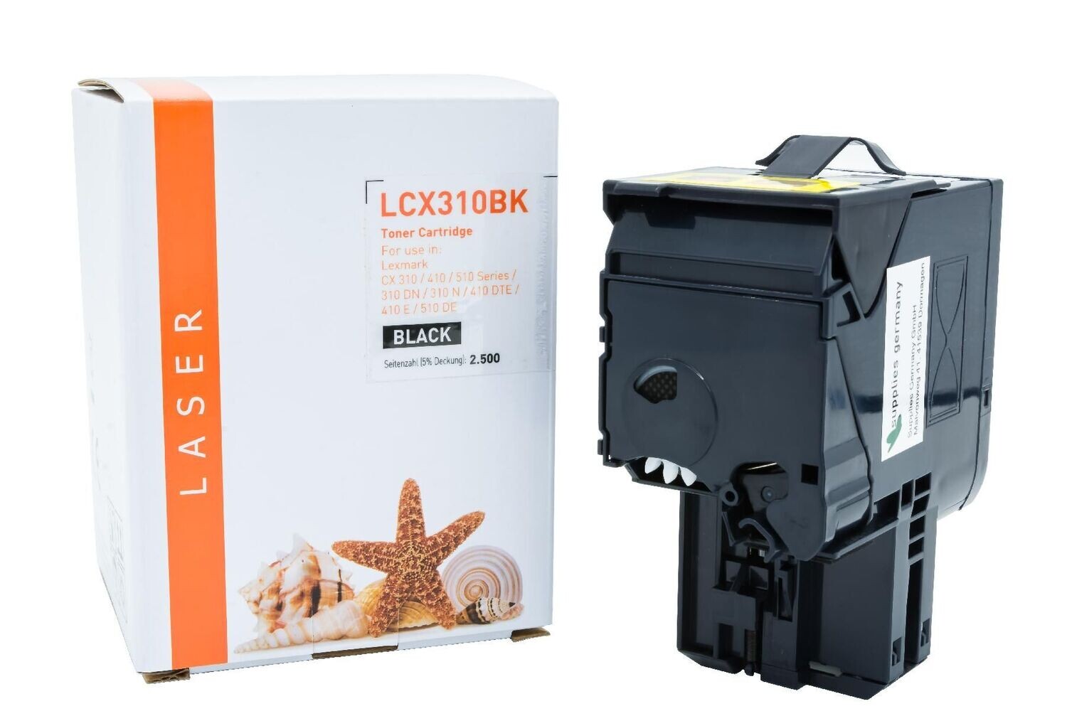 Alternativer Toner passend zu Lexmark 80C2SKO Schwarz