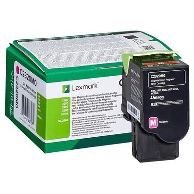Original Lexmark Toner C2320M0 Magenta Original Lexmark Toner C2320M0 Magenta