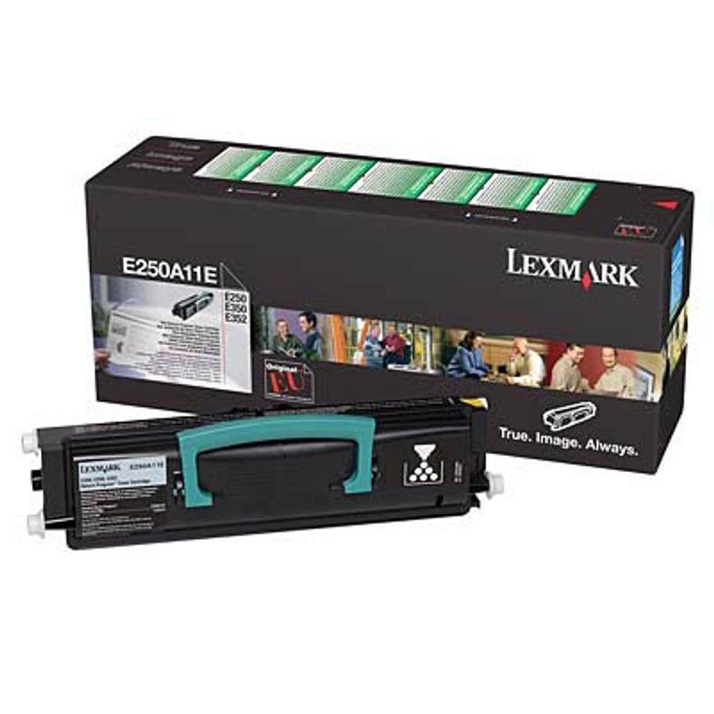 Original Lexmark Toner E250A11E Schwarz