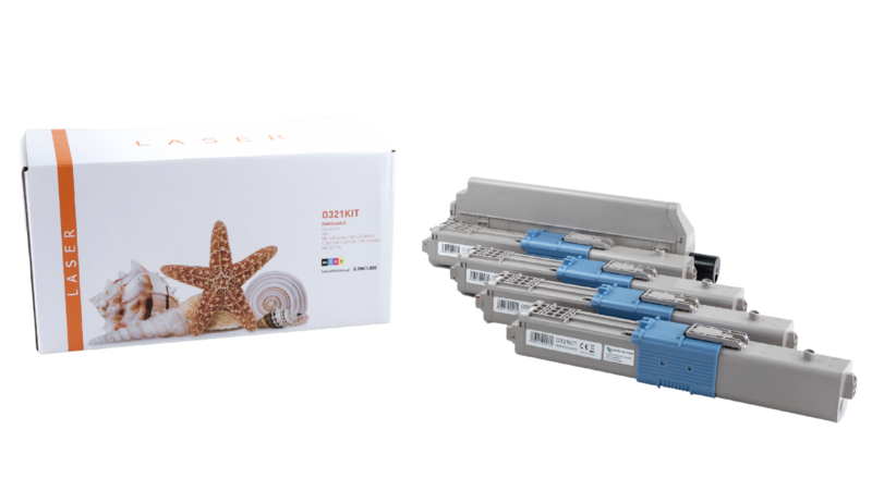 Alternativer Multipack passend zu Oki 44973533-36 Alternativer Multipack passend zu Oki 44973533-36