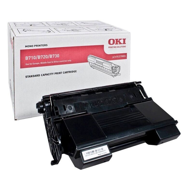 Original Oki Toner 01279001 Schwarz Original Oki Toner 01279001 Schwarz