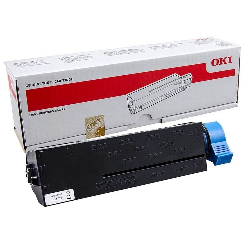 Original Oki Toner 45807102 Schwarz Original Oki Toner 45807102 Schwarz