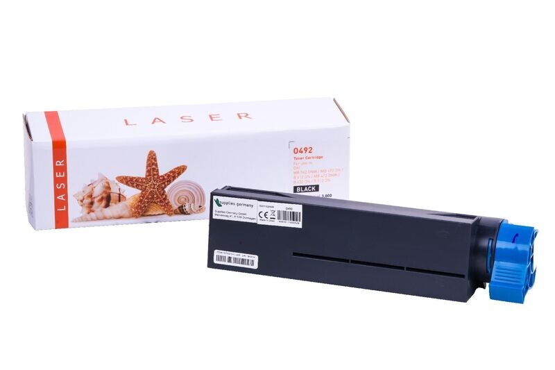 Alternativer Toner passend zu Oki 45807102 Schwarz Alternativer Toner passend zu Oki 45807102 Schwarz