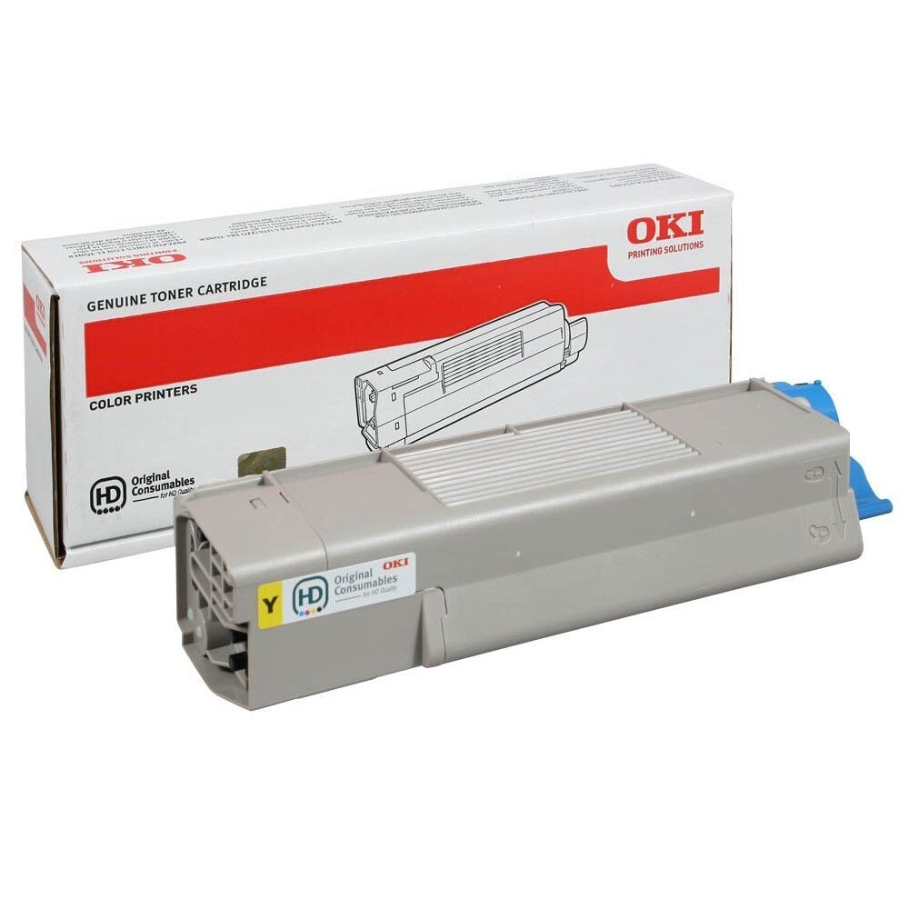 Original Oki Toner 44315305 Gelb