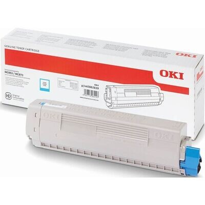 Original Oki Toner 45862839 Cyan Original Oki Toner 45862839 Cyan