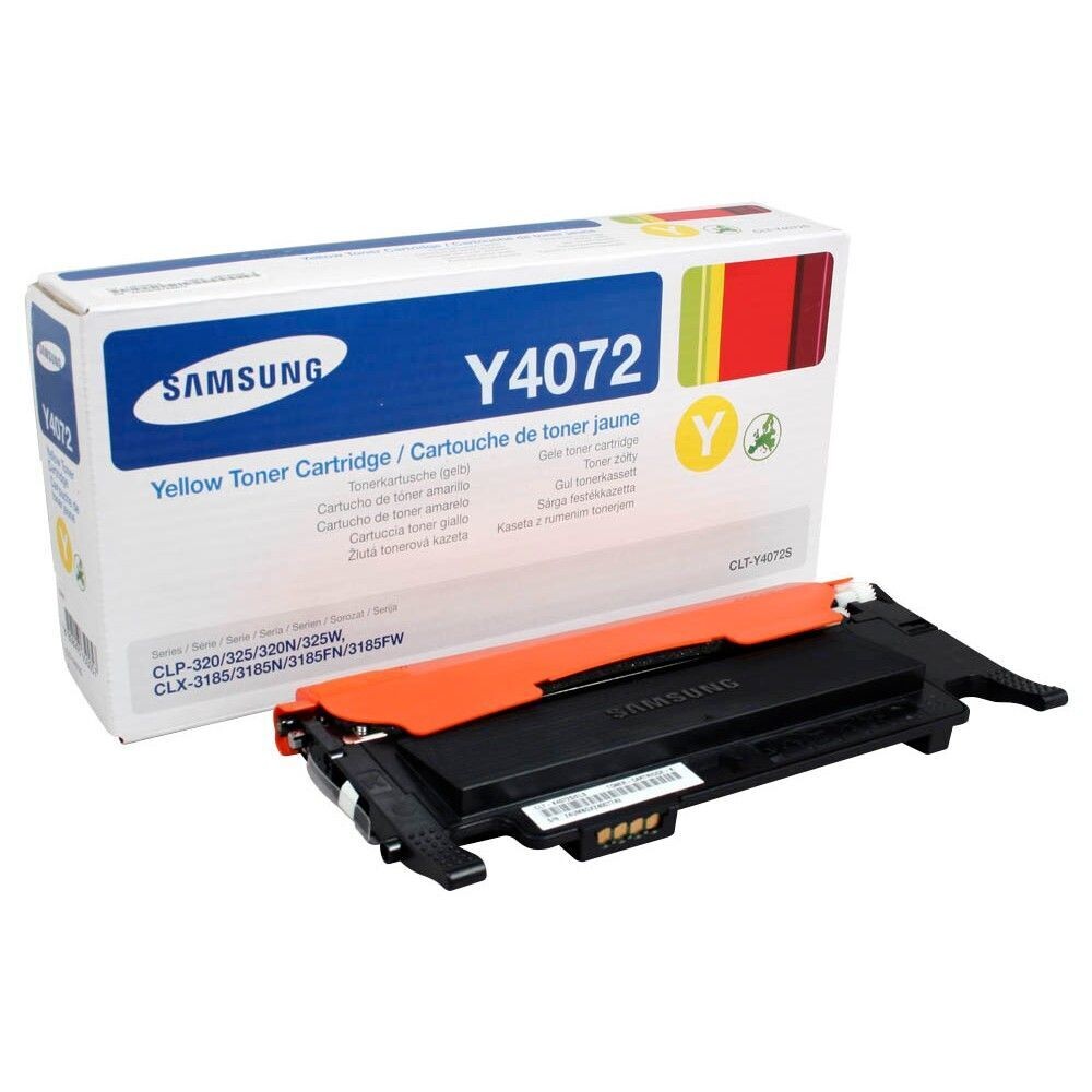 Original Samsung Toner CLT-Y4072S Gelb