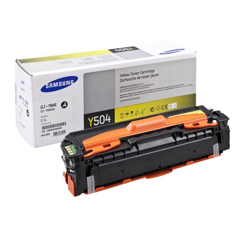 Original Samsung Toner CLT-Y504S Gelb