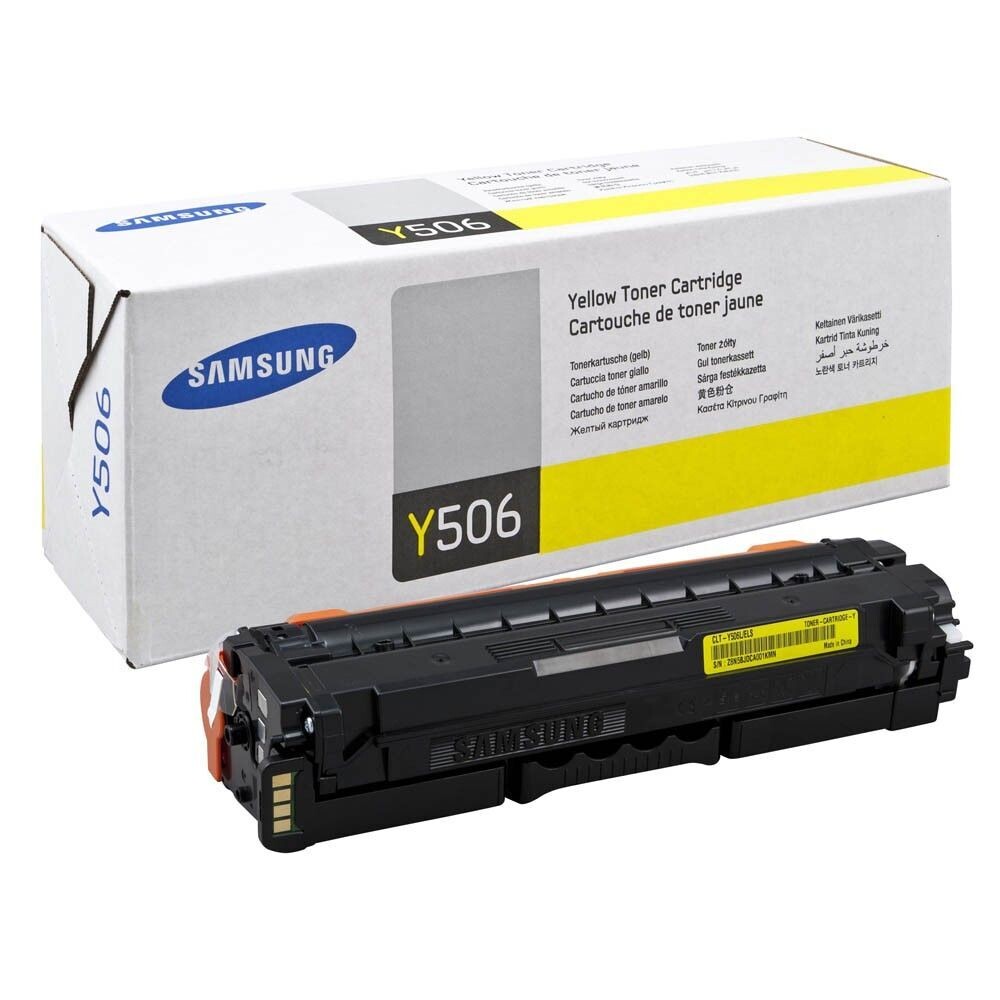 Original Samsung Toner CLT-Y506S Gelb