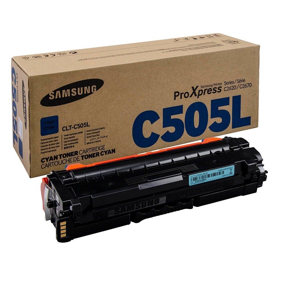 Original Samsung Toner CLT-C505L Cyan