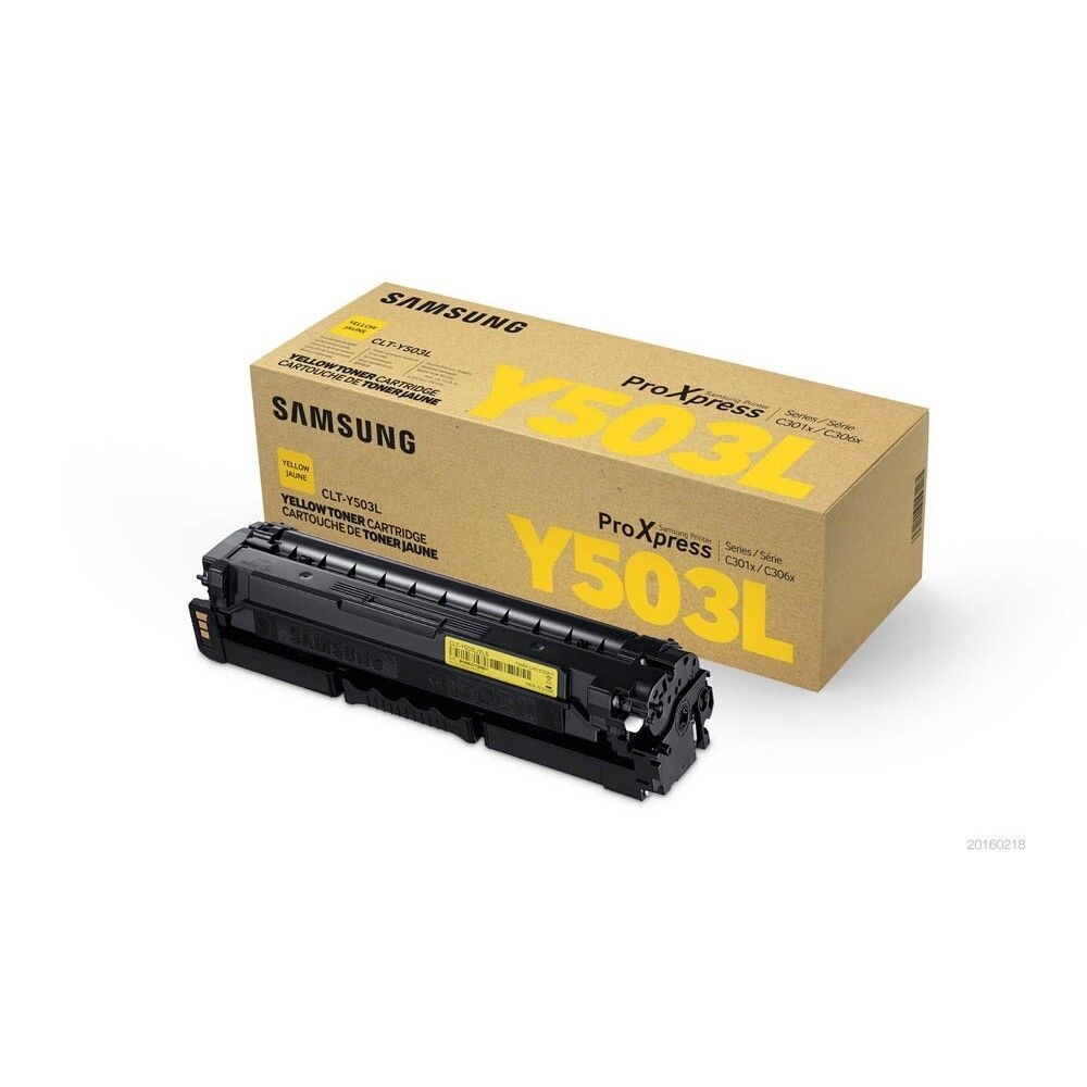 Original Samsung Toner CLT-Y503L Gelb