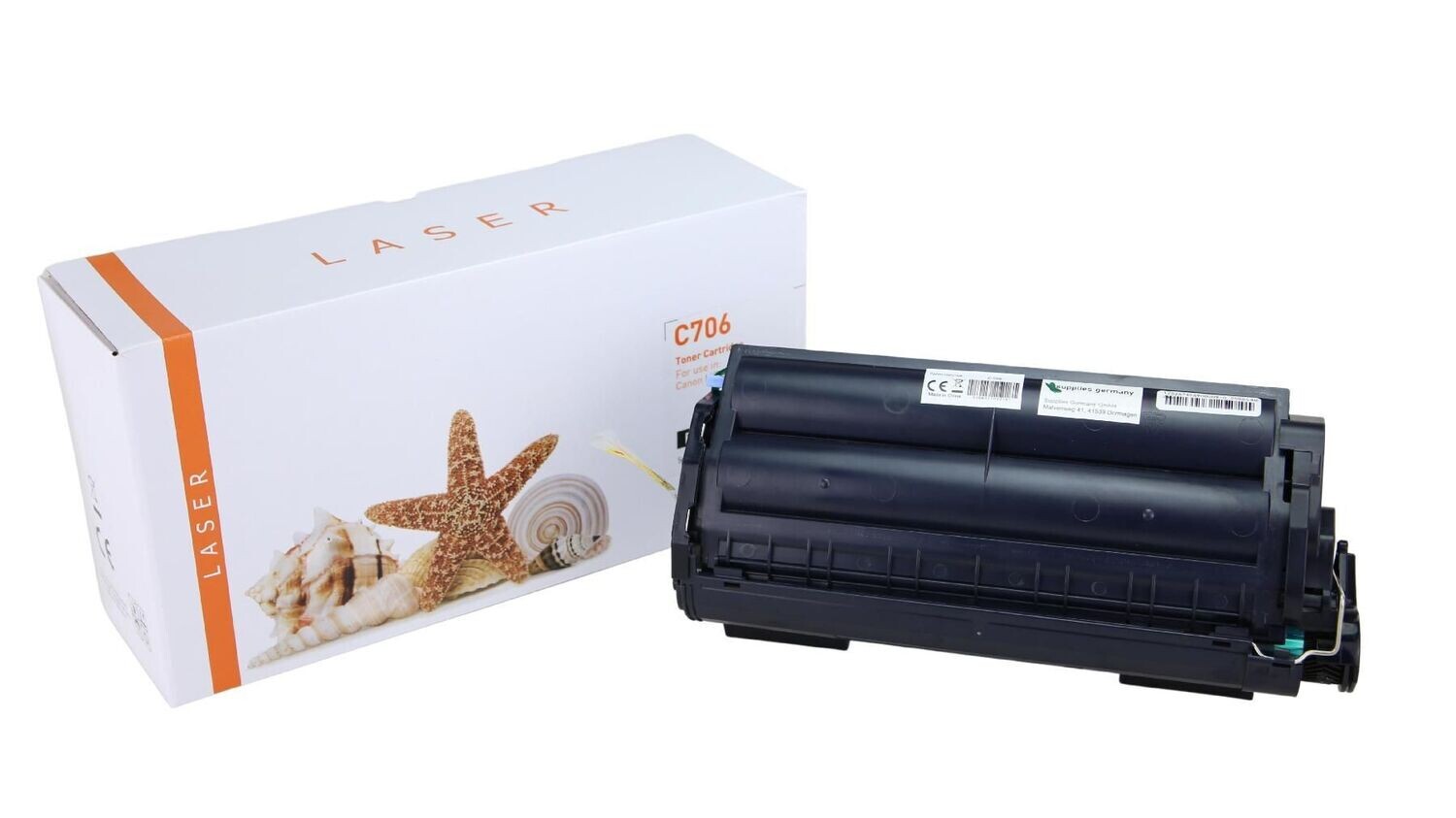 Alternativer Toner passend zu Canon 706BK / 0264B002   Black