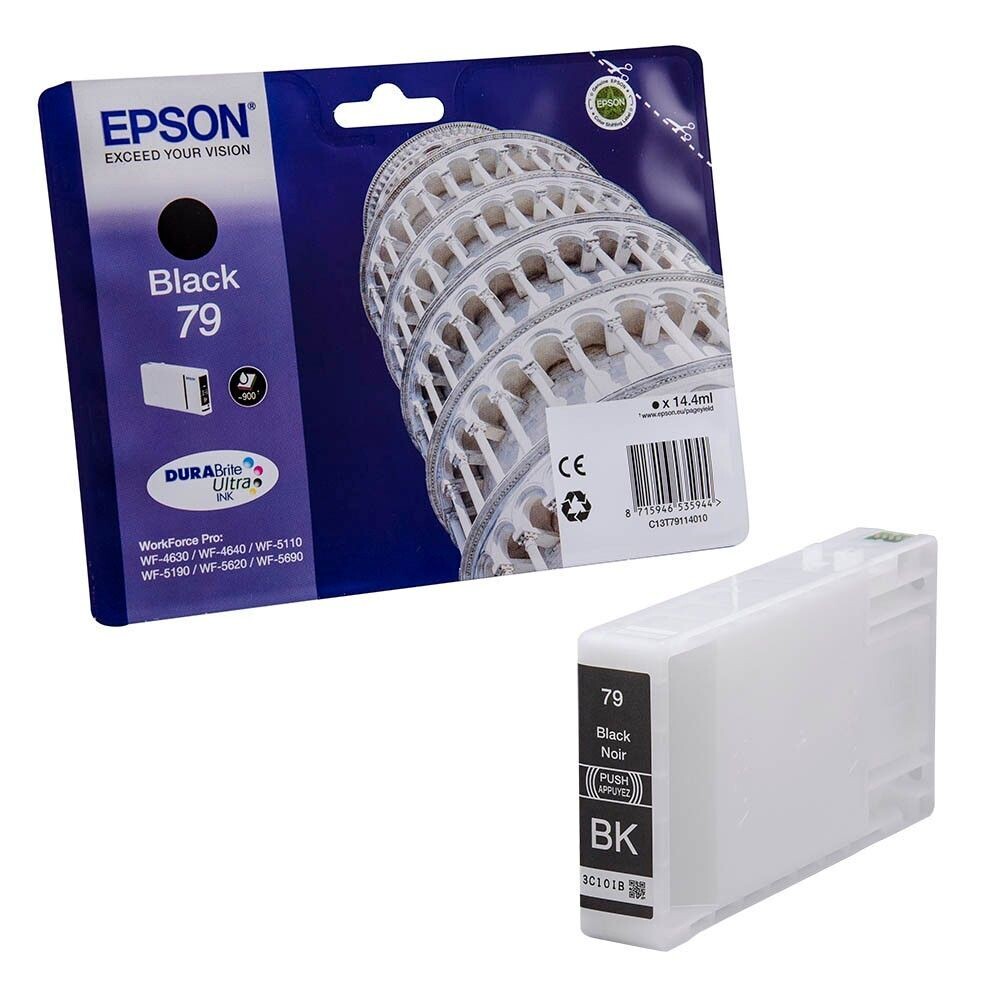 Original Epson T7911BK schwarz Druckerpatrone / C13T79114010