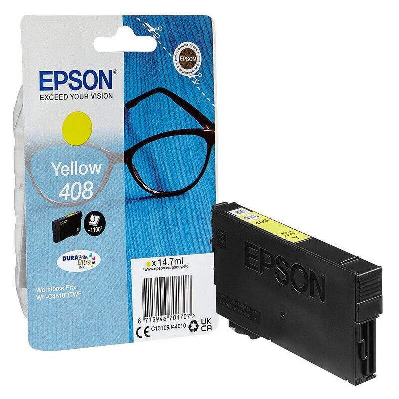 Original Epson 408 / T09J4  Gelb Druckerpatrone / 13T09J44010