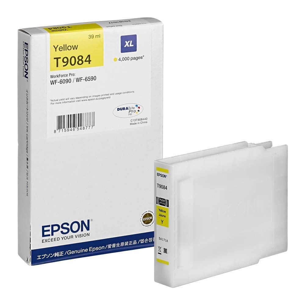 Original Epson T9084 XL Gelb Druckerpatrone
