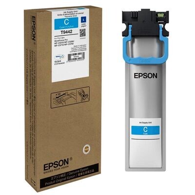 Original Epson T9442L Cyan Druckerpatrone / C13T944240 Original Epson T9442L Cyan Druckerpatrone / C13T944240