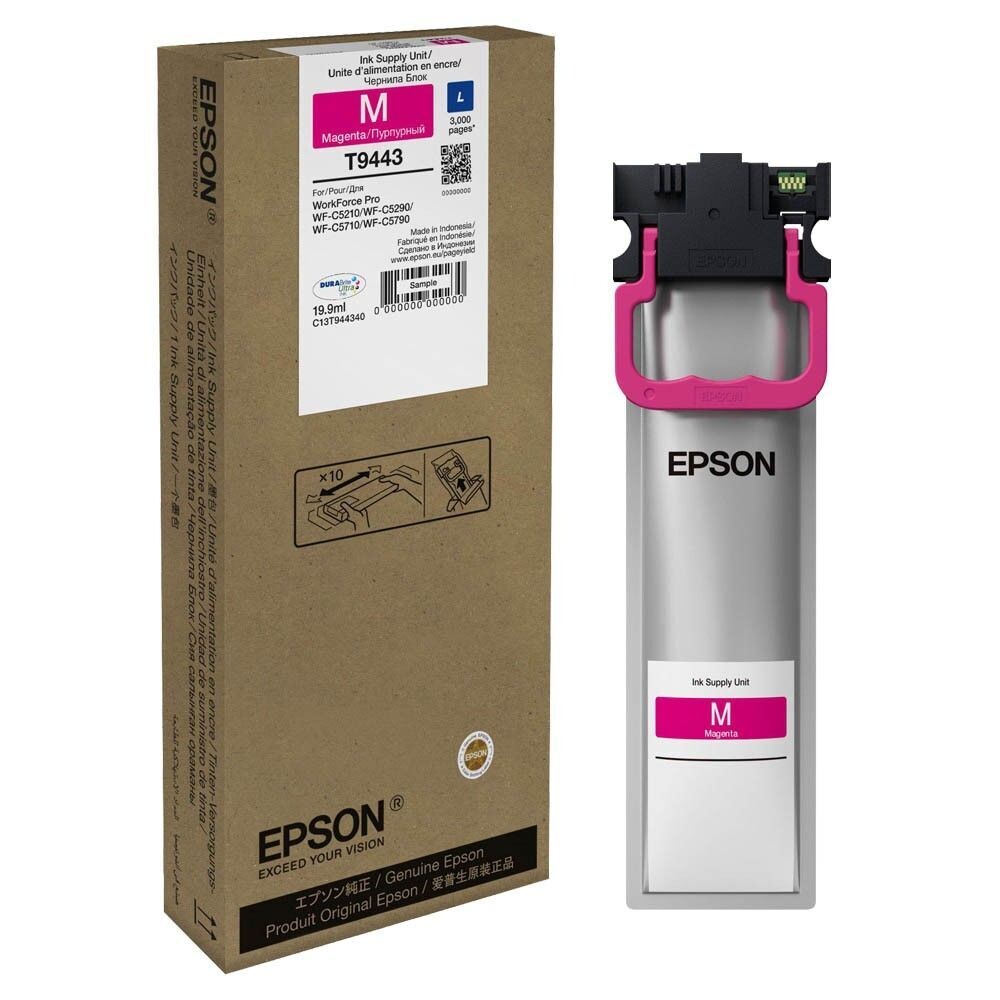 Original Epson T9443L Magenta Druckerpatrone / C13T944340