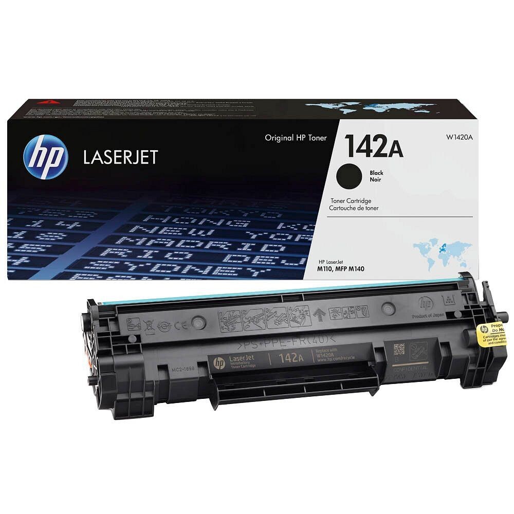 Original HP Toner 142A  Black / W1420A