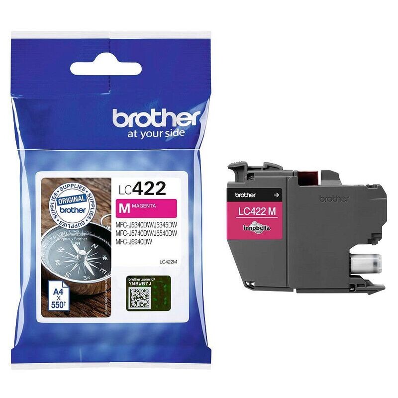 Original Brother Druckerpatrone LC422M / LC-422M Magenta Original Brother Druckerpatrone LC422M / LC-422M Magenta