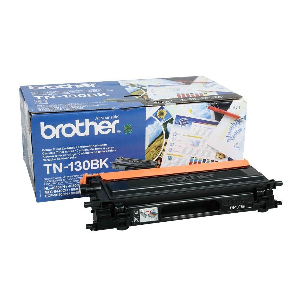 Original Brother Toner TN130BK / TN-130BK   Schwarz