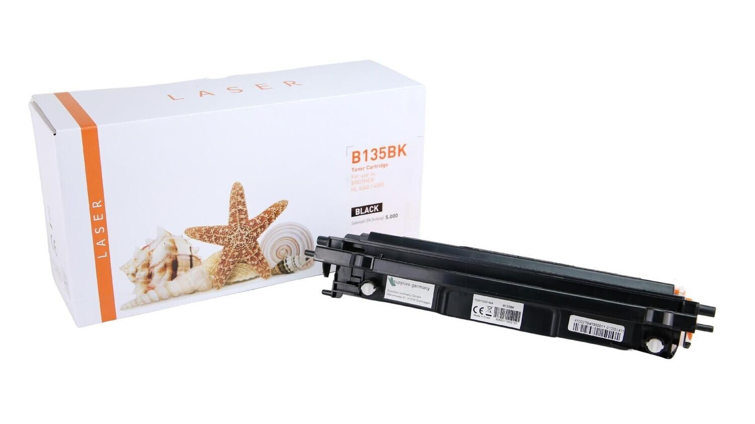 Alternativer Toner passend zu Brother TN135BK / TN-135BK   Schwarz