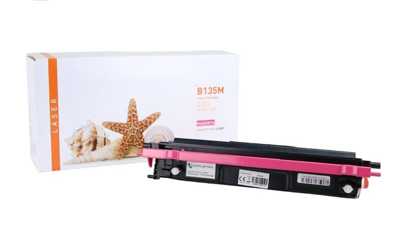 Alternativer Toner passend zu Brother TN135M / TN-135M Magenta Alternativer Toner passend zu Brother TN135M / TN-135M Magenta