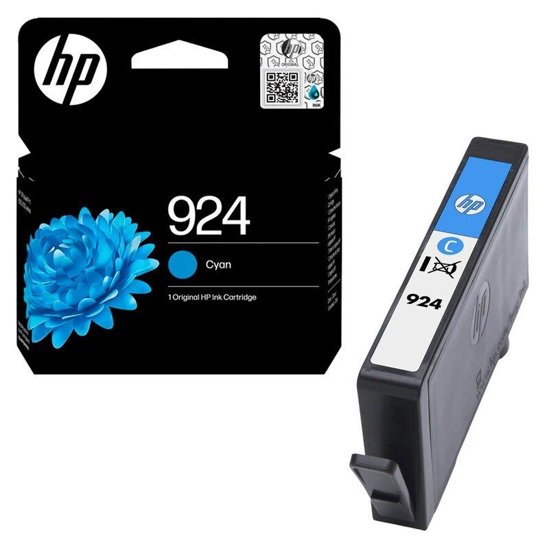 Original HP Druckerpatrone HP924  Cyan / 4K0U3NE