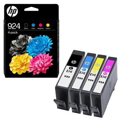 Original HP924 Druckerpatronen Multipack (6C3Z1NE) · 4-farbig (CMYK) ✅