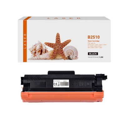 Kompatibler Toner passend zu Brother TN2510 / TN-2510  schwarz ca. 1200 Seiten