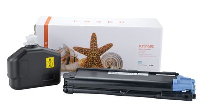Alternativer Toner passend zu Kyocera TK5150 / 1T02NSCNL0 Cyan