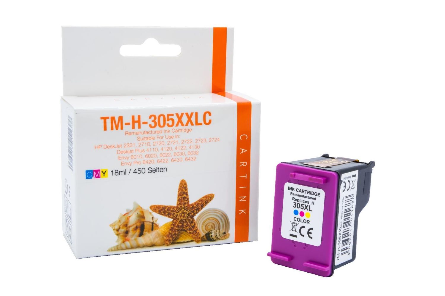 HP 305 XXL Patrone kompatibel (3YM63AE) Color ca. 440 Seiten