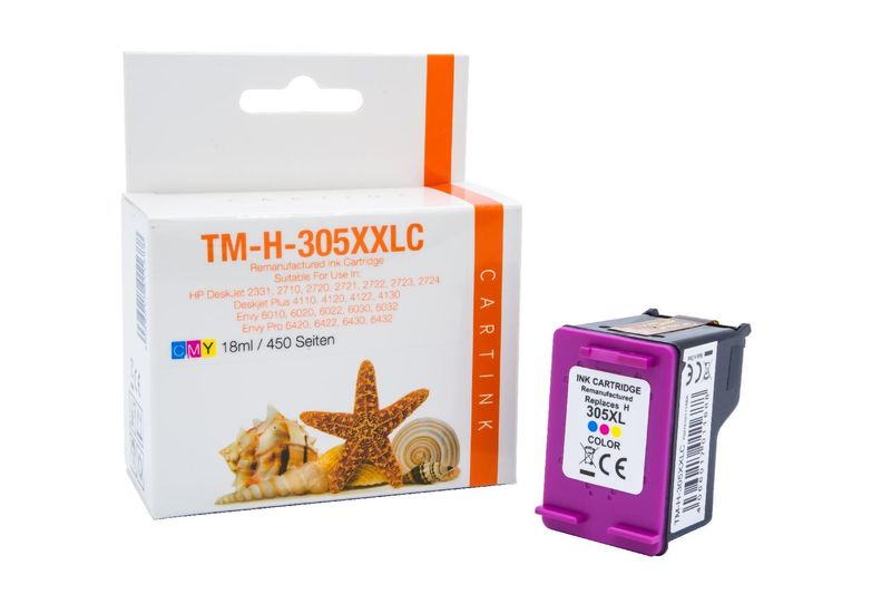 HP 305 XXL Patrone kompatibel (3YM63AE) Color ca. 440 Seiten